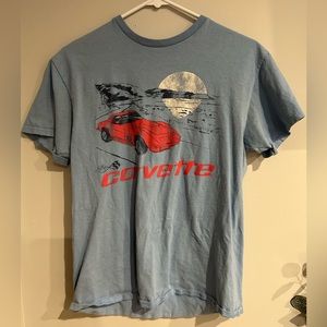 blue corvette t-shirt
